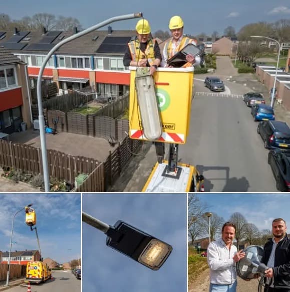 Openbare verlichting wordt LED