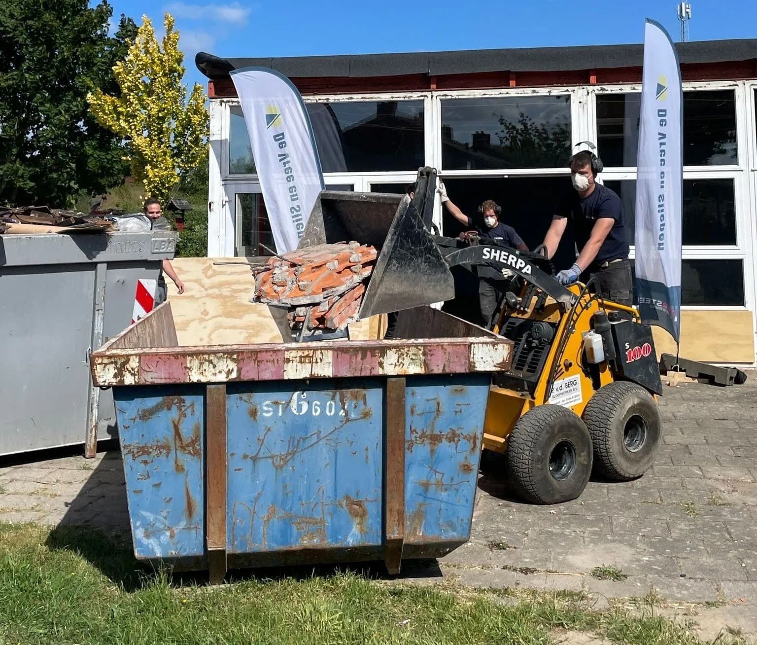 Clubhuis Tiel verbouwd