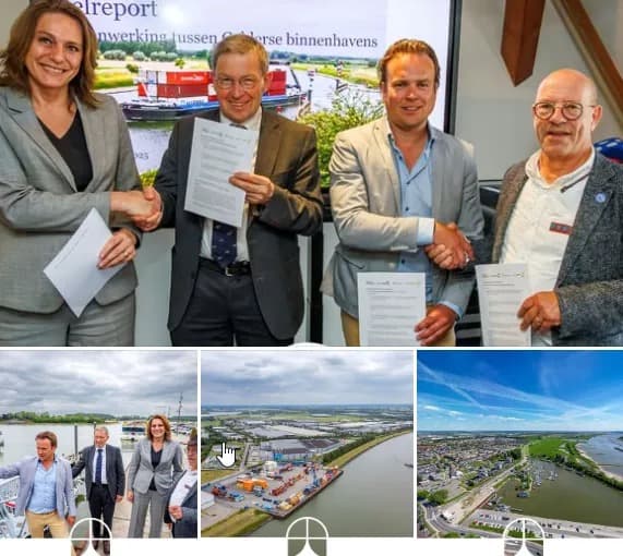 Samenwerking industriehavens