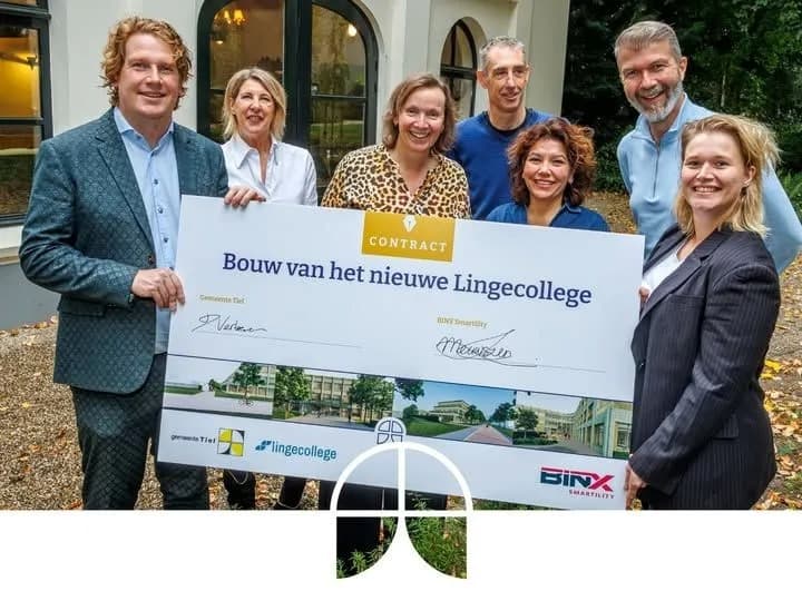 Nieuwbouw Lingecollege Papesteeg
