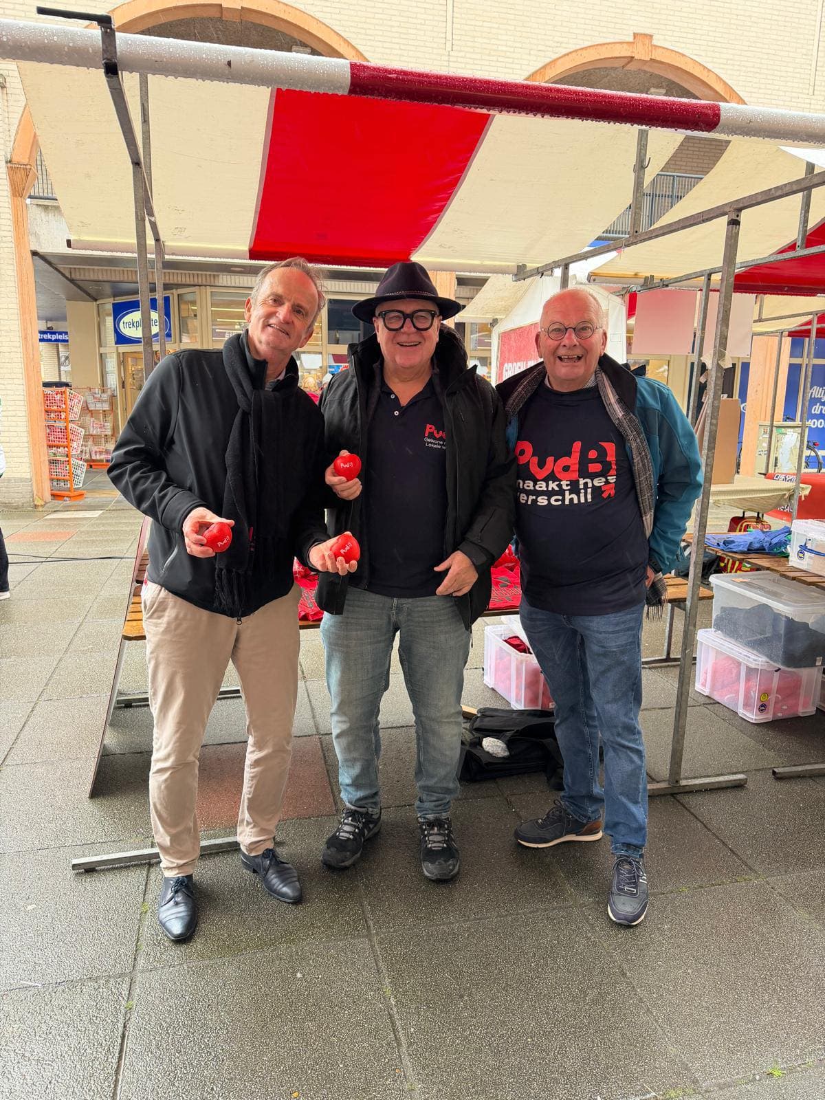 Verkiezingsmarkt Passewaaij